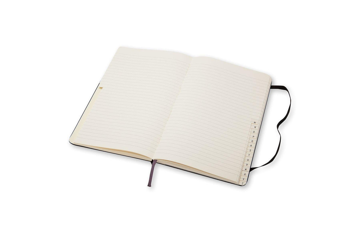 Moleskine PRO Address Book, Hard Cover, Pocket (3.5" x 5.5") Black, 192 Pages