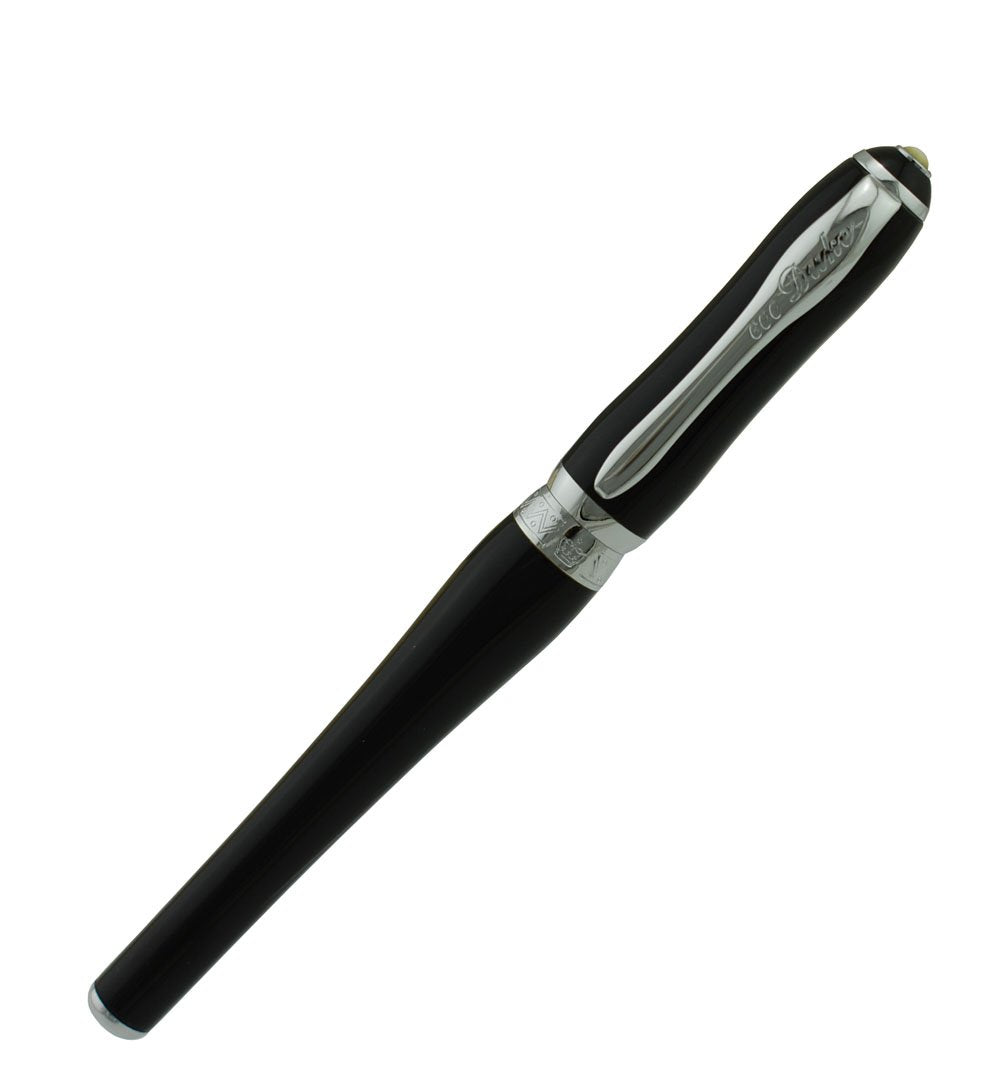 Duke Asian Calligraphy Fude Nib Fountain Pen Fine to Broad Nature Mother Pearl on Cap with Pen