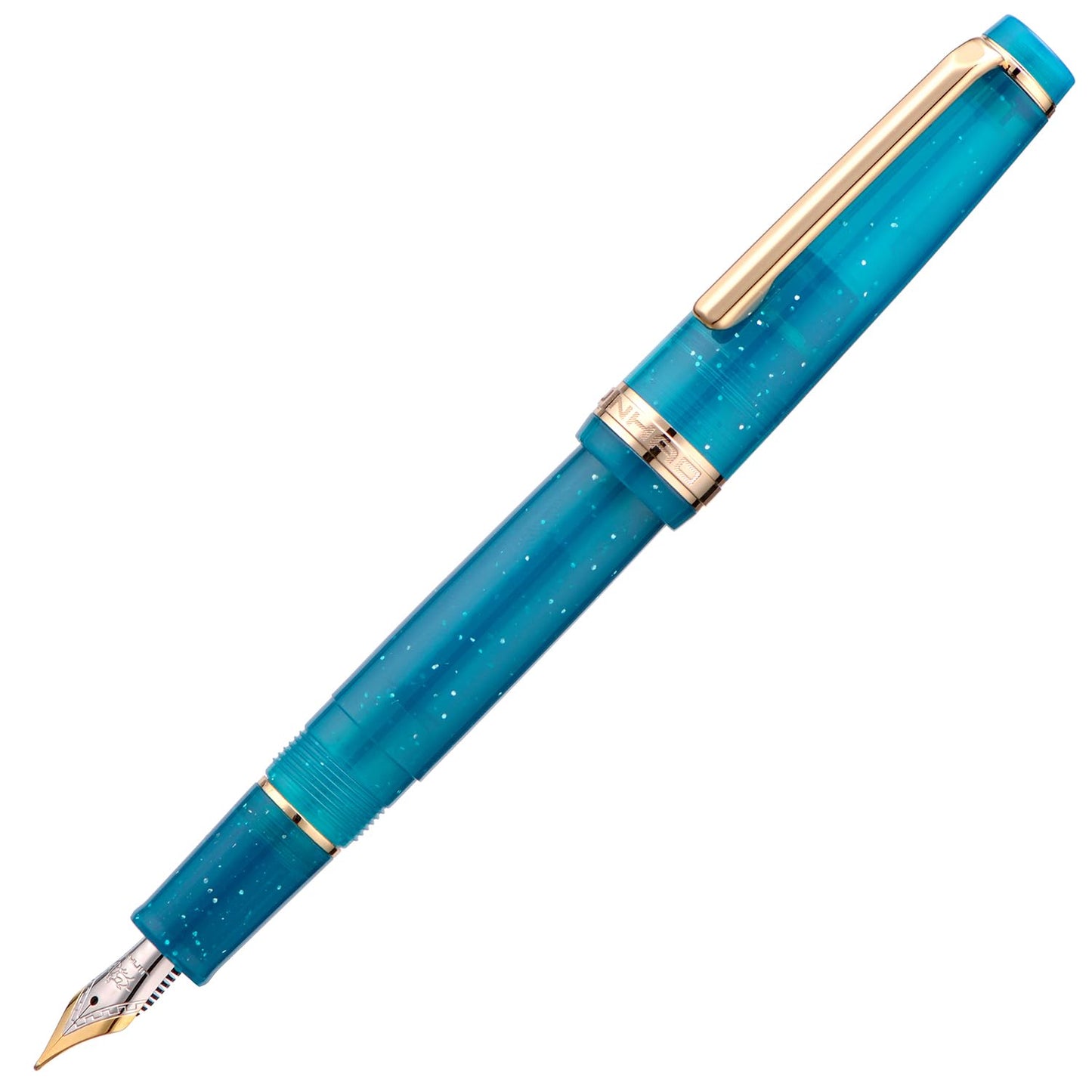 3 Jinhao 82 Fountain Pens Extra Fine Transparent Starlight with Converter
