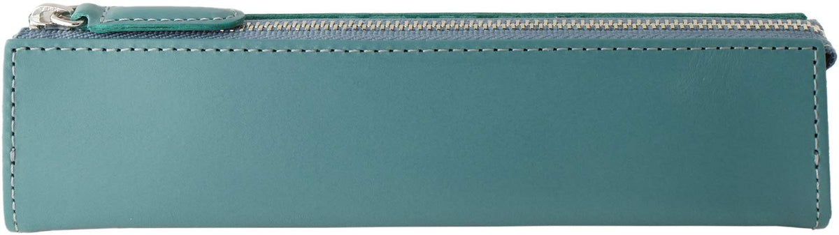 Slip-On BT Sky Pen Case, Italian Leather, M Size