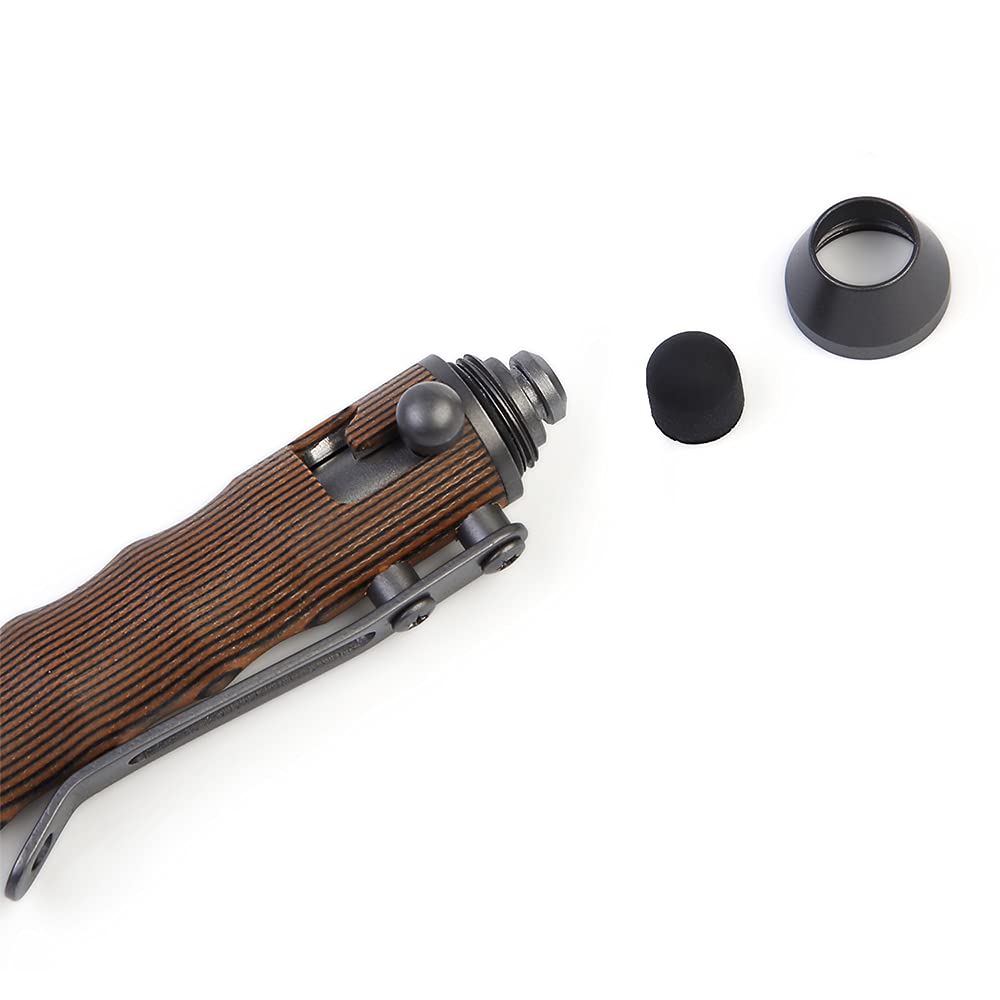 Cool Hand 4.5'' G10 Bolt Action Pens, EDC Ballpoint Ink Refillable