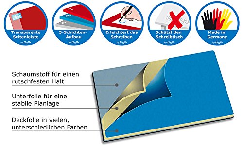 Läufer 46659 Astronaut Desk Mat, 53 x 40 cm, Non-Slip Desk Mat for Children, Accessories for