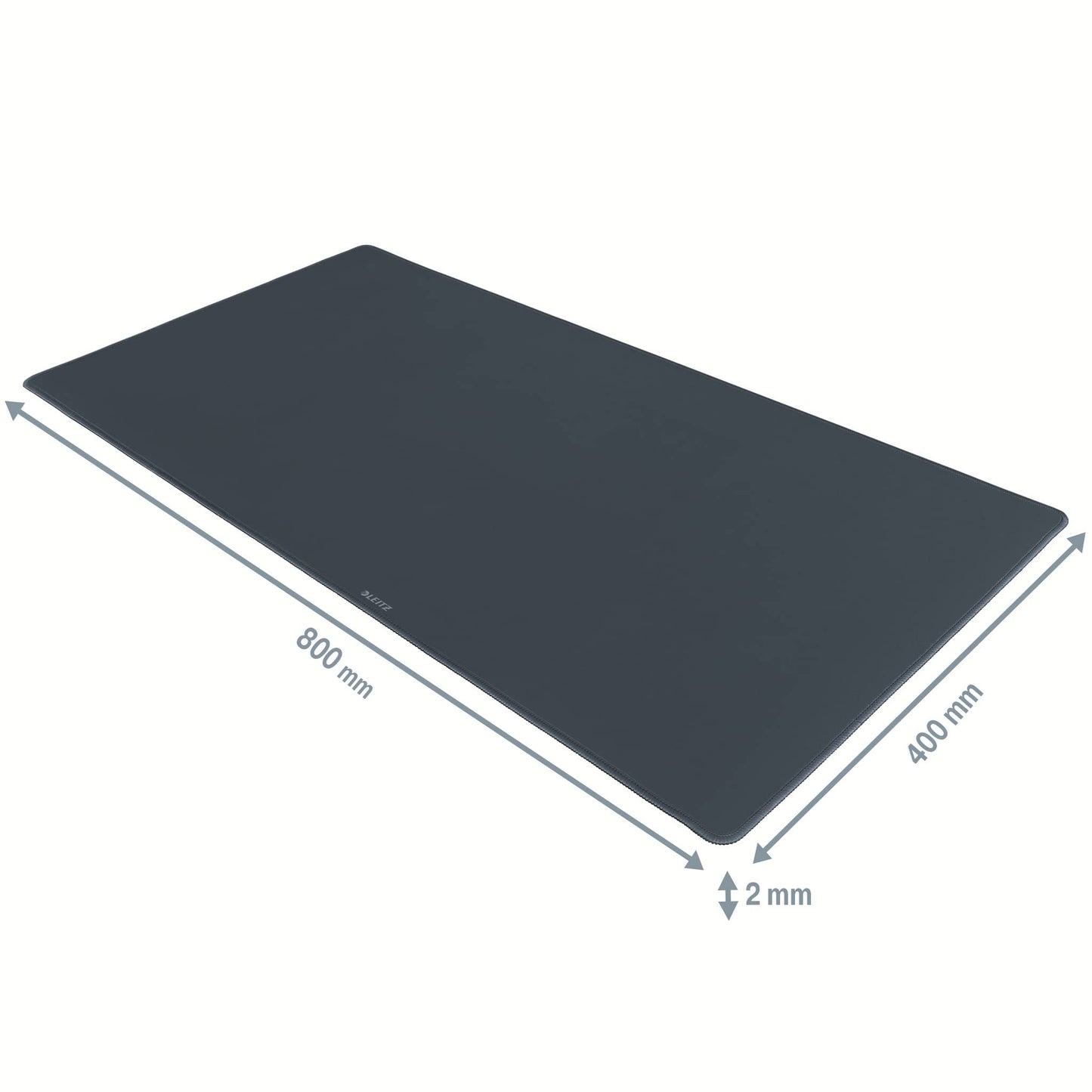 Leitz Desk Mat, Large 80 x 40cm Desk Pad, Non-Slip Mat for Laptop, PC, Monitors & Mouse Mats