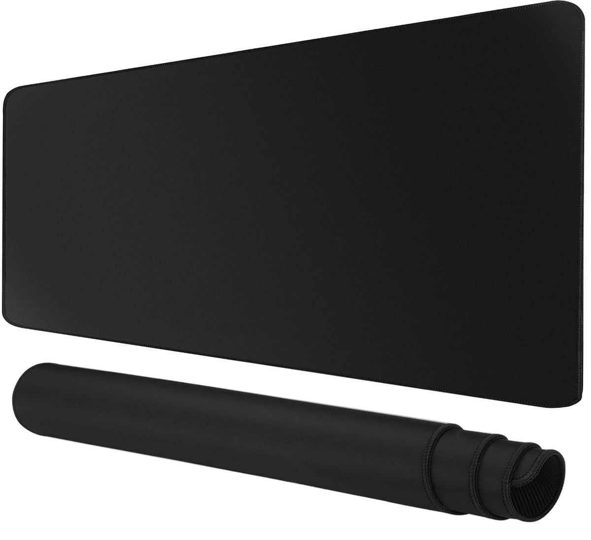 Rcege Large Gaming Mouse Pad Extended Desk Mat with Non Slip Stitched Edge