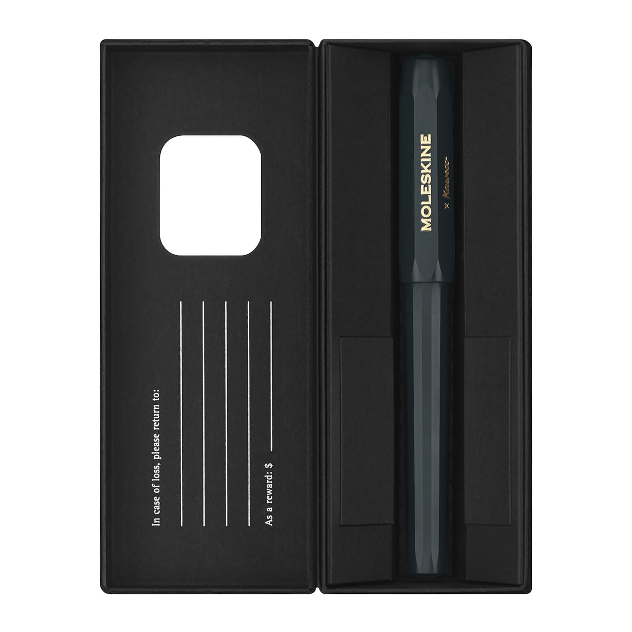 Moleskine x Kaweco, Ballpen, 1.0mm Point, Green with Blue Ink