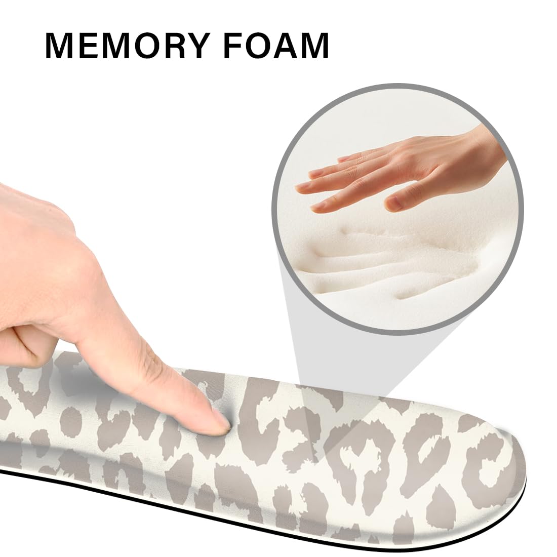 Cheetah Desk Pad and Keyboard Wrist Rest, Large Mouse Pad + Keyboard Pad+Mouse Wrist Support