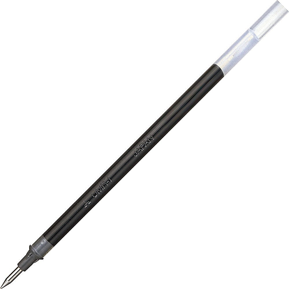 Mitsubishi Pencil UMR 1.24 Gel Ballpoint Pen Refill Signo Extra Fine Point 0.38 Black 10 Pens
