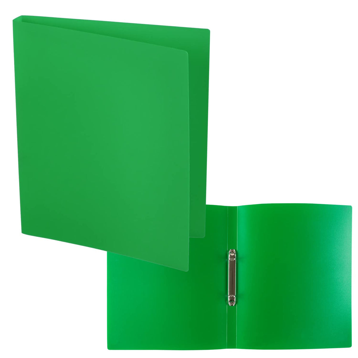 Idena 10434 Ring Binder DIN A4 with 2-Ring Mechanism 20 mm Spine Width Green