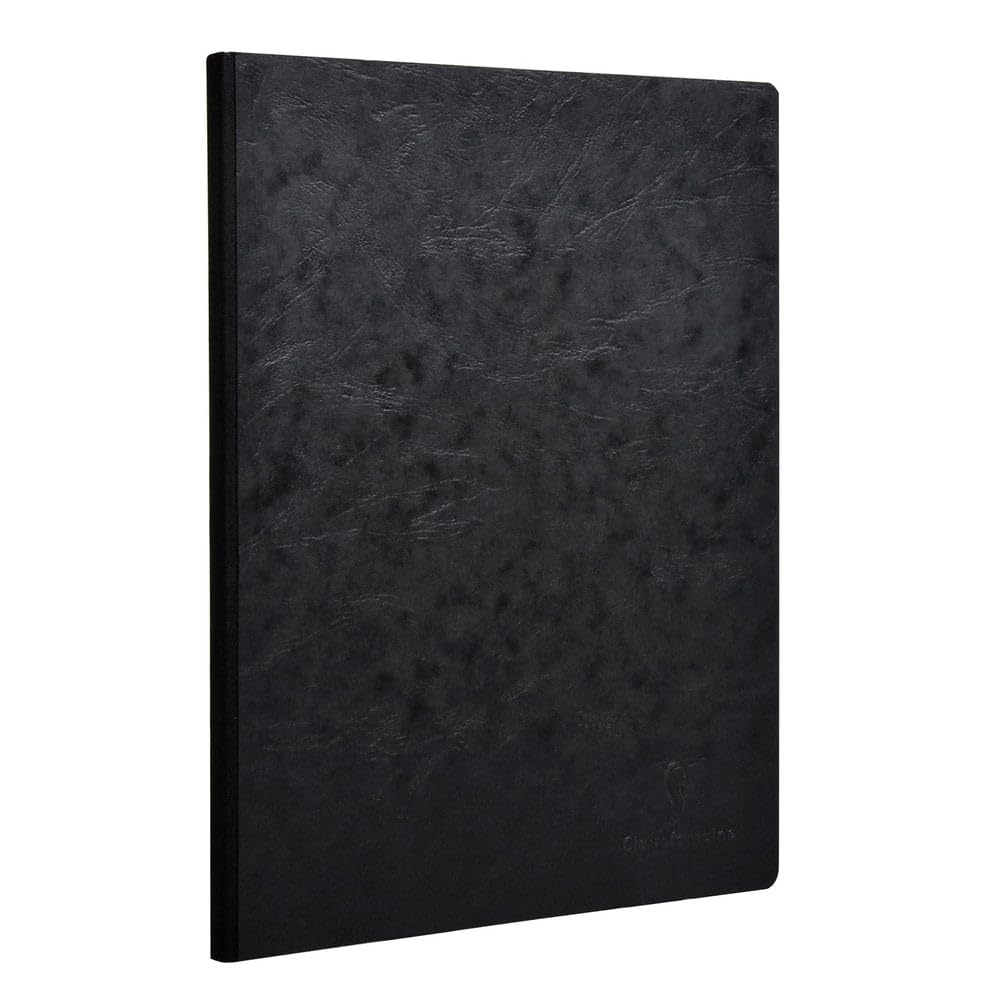 Clairefontaine - Ref 791401C - Age Bag Clothbound Notebook (192 Pages) - A4 Size, Plain Rulings