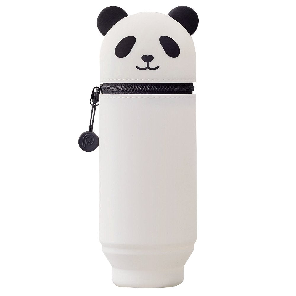 LIHITLAB Kawaii Japanese Panda Large Stand Up Pencil Case For School Office College, Cute School