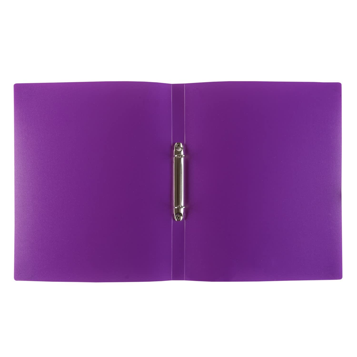 Idena 10438 Ring Binder DIN A4 with 2-Ring Mechanism 20 mm Spine Width Purple