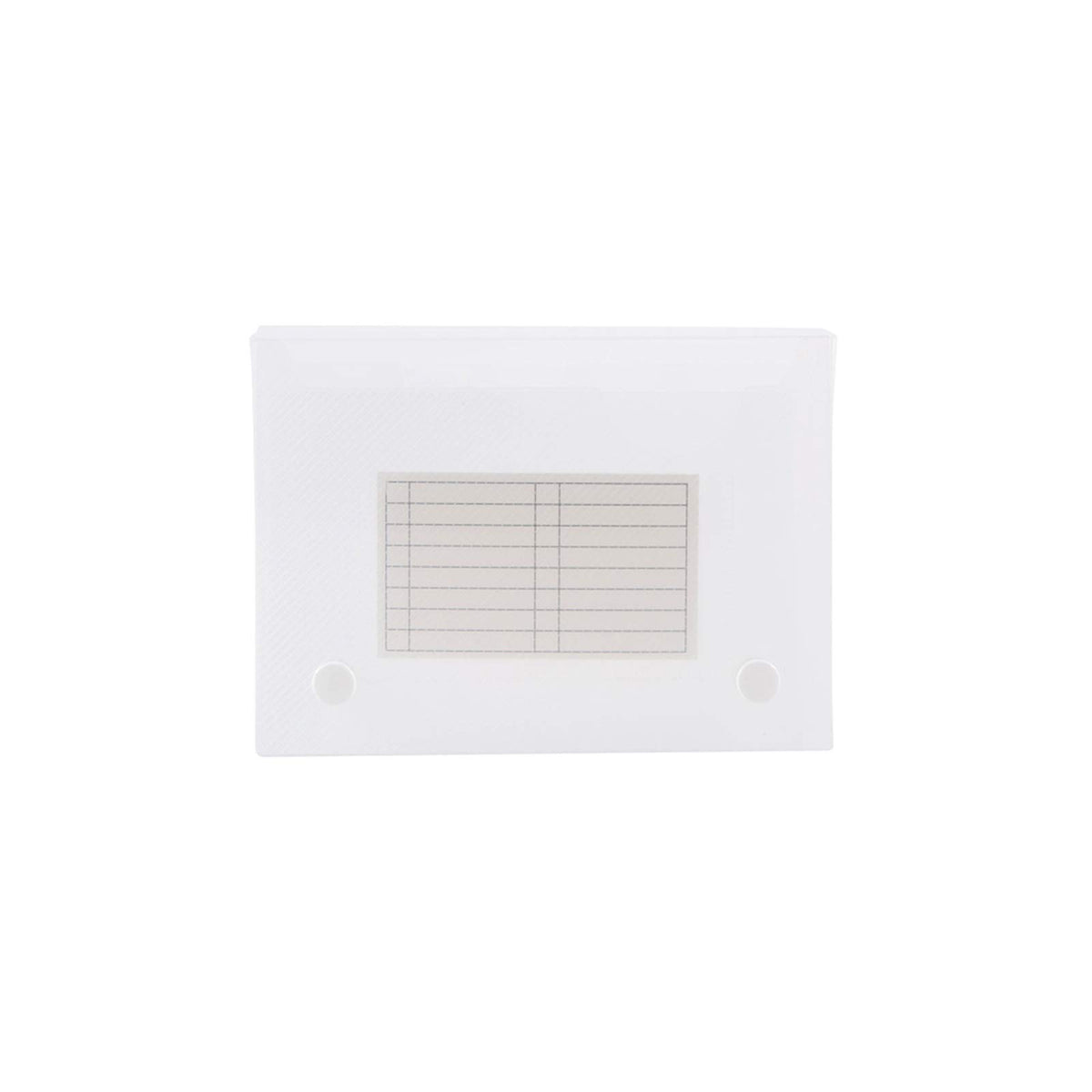 Filexec Products, Universial Case, 4"x6", 5-Tabs Removable, Clear, Pack of 12 (50603-20223)