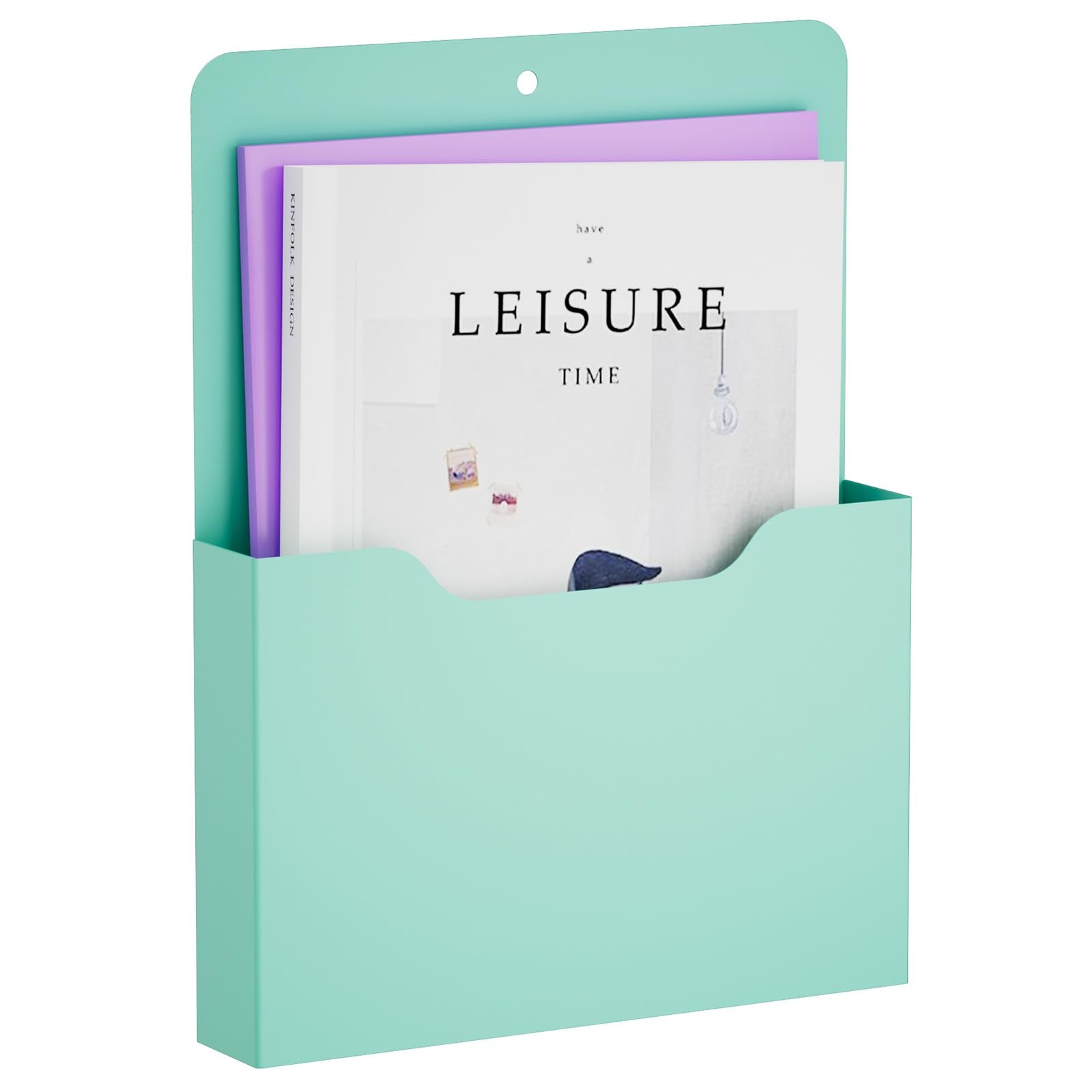 Marbrasse Magnetic File Holder - Magnetic Paper Holder, Pocket Organizer Office Supplies Storage