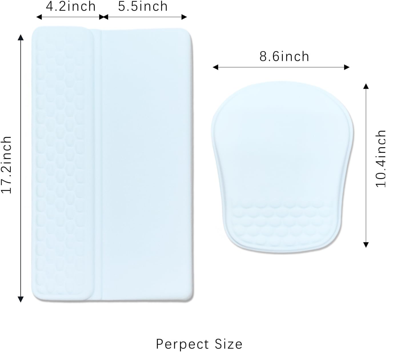 WENPIC Keyboard Wrist Rest -Ergonomic Keyboard Stand with Wrist Rest- with Carpal Tunnel Pain