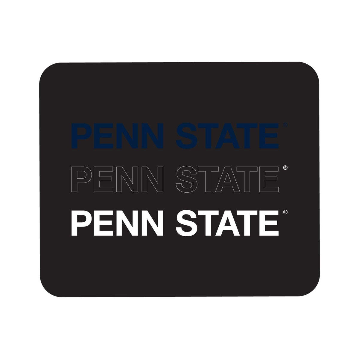 Mouse Pad, Fabric, Penn State University Standard/Triple Wordmark