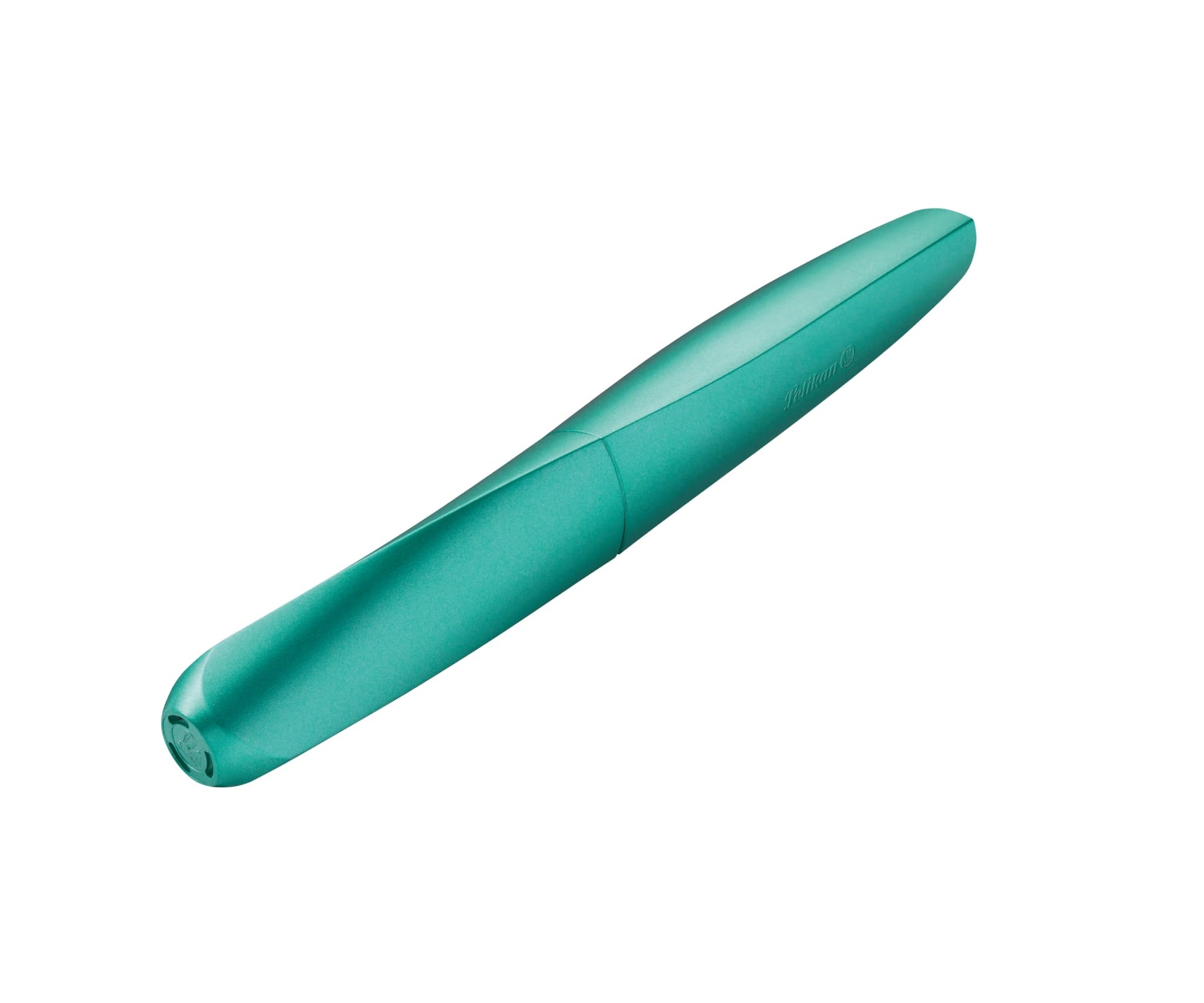 Pelikan Twist Fountain Pen with 1 Ink Cartridge, Medium Nib, Cold Alaska, Boxed (820165)