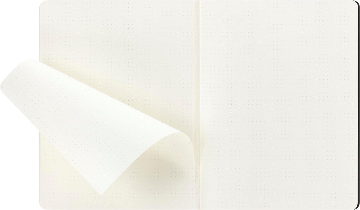 Moleskine Cahier Journal, Soft Cover, Large (5" x 8.25") Ruled/Lined, Black, 80 Pages (Set of 3)