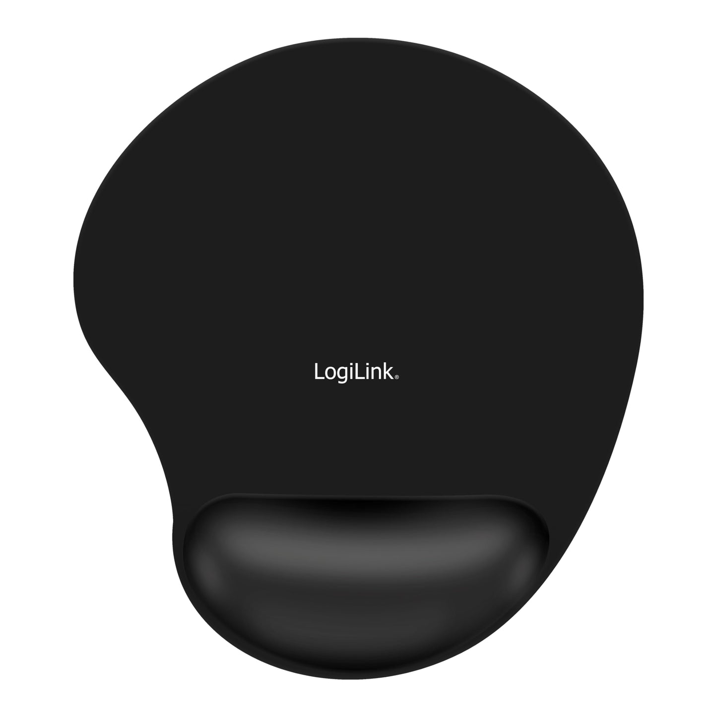 Logilink Mousepad with Gel Wrist Rest - Black