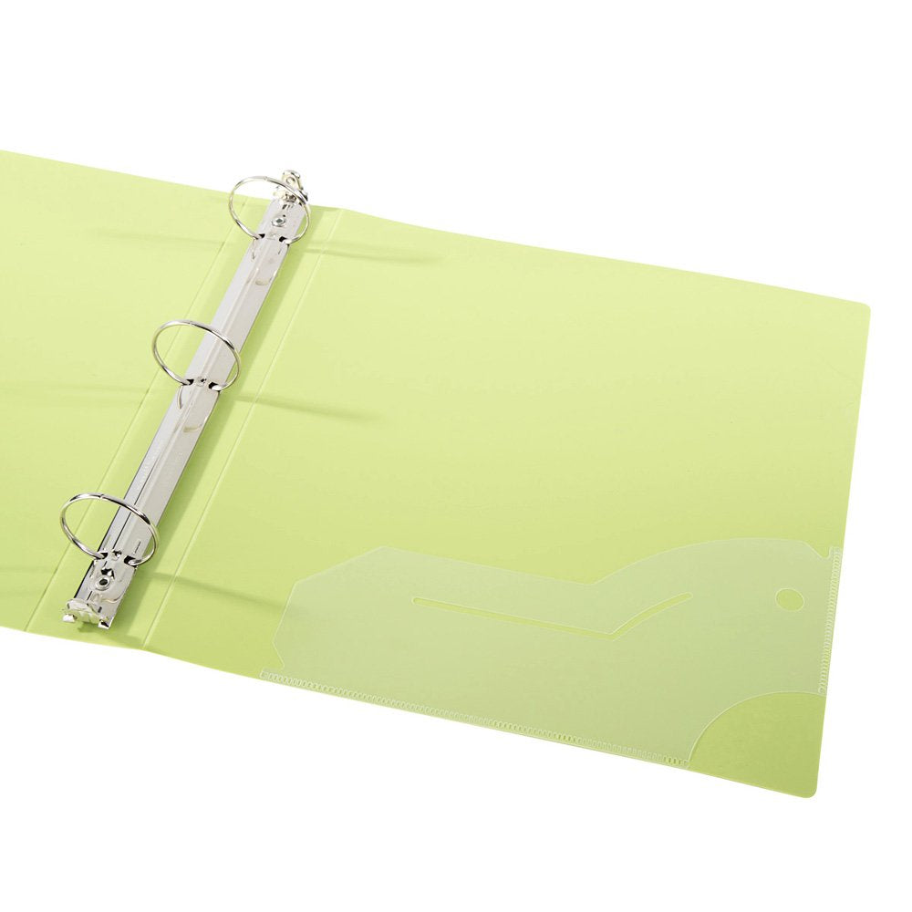 Filexec 3-Ring Binder, 1", Neon (50573-64970) - 12 Pack, Blue, Hot Pink, Purple, Green