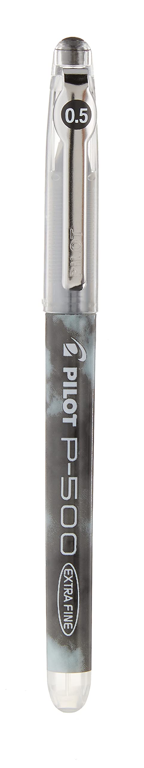 PILOT Precise P-700 Rolling Ball Stick Pens, 0.7mm, Black, 12-Pack