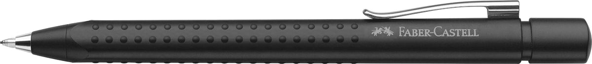 Faber-Castell Grip 2011 Medium Tip Ballpoint Pen - Frost Black