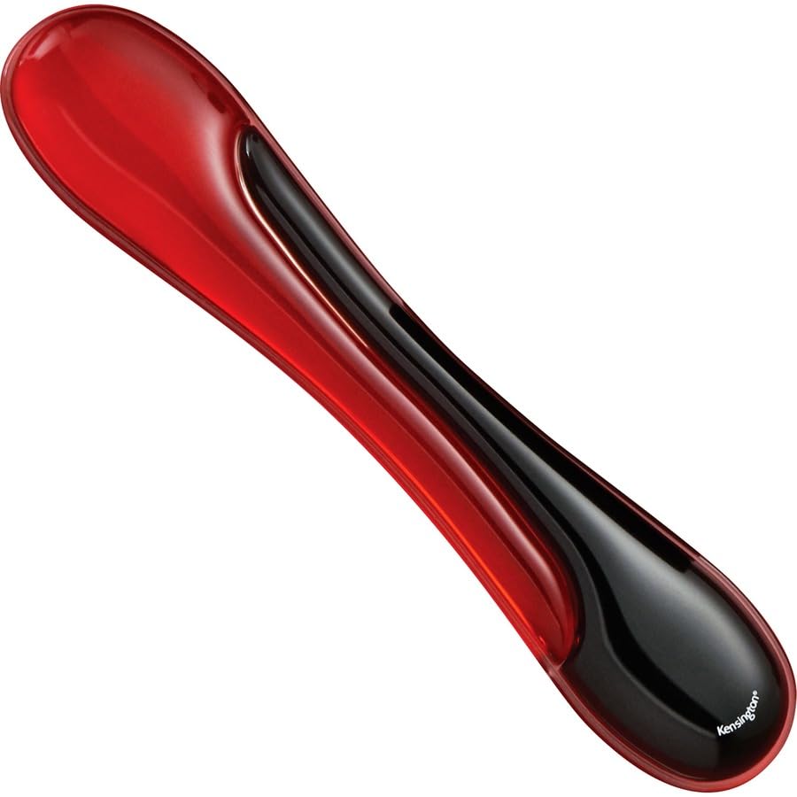 Kensington Duo Gel Keyboard Wrist Rest - Red (K62398AM)