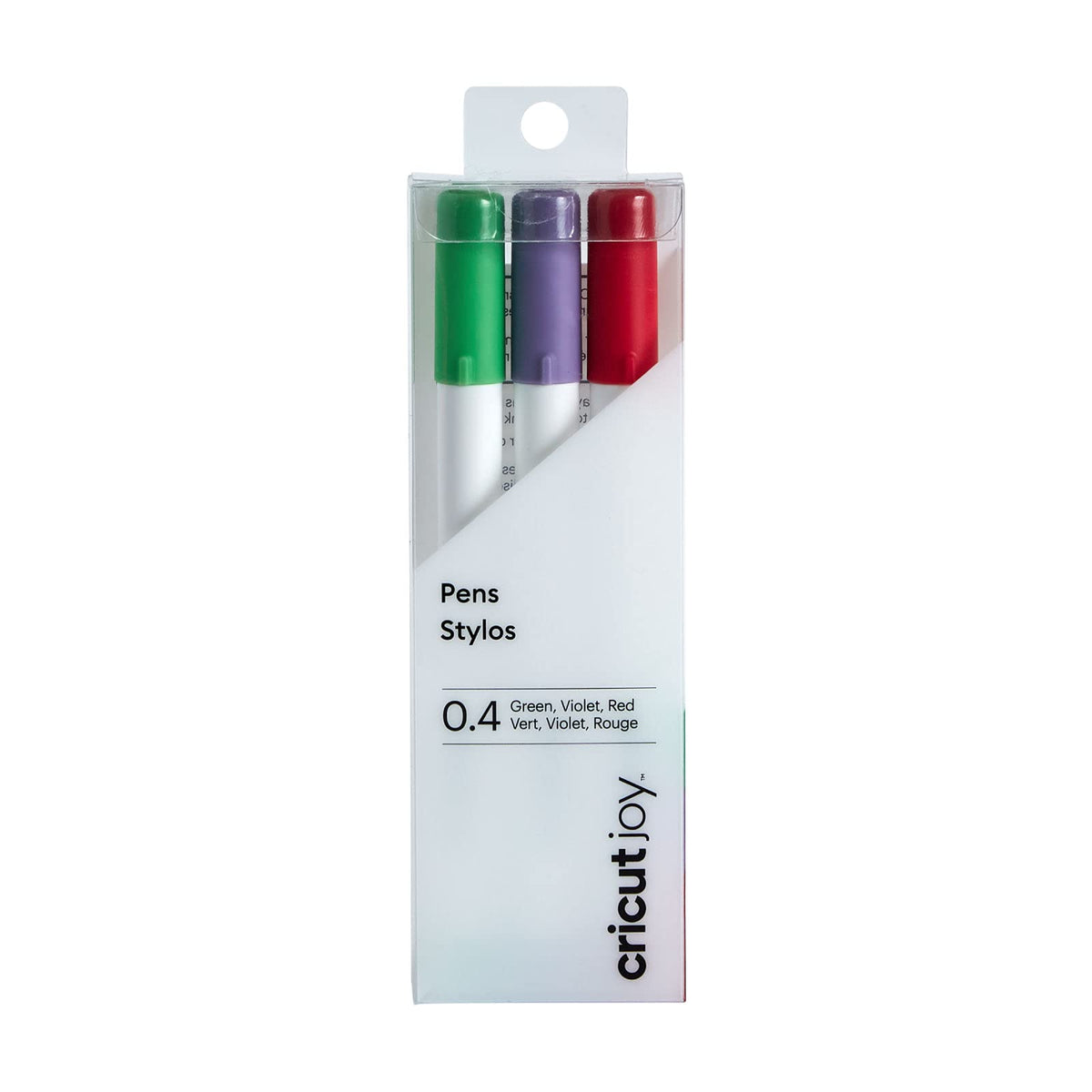 Cricut Fine Point Pens - Red, Green, Violet (3ct) .4mm - for Joy & Joy Xtra Machines
