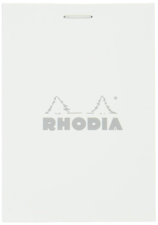 RHODIA cf11201 Notepad No. 11 (A7) 80 Sheets Set of 3, Square Ruled, Water Repellent Cover