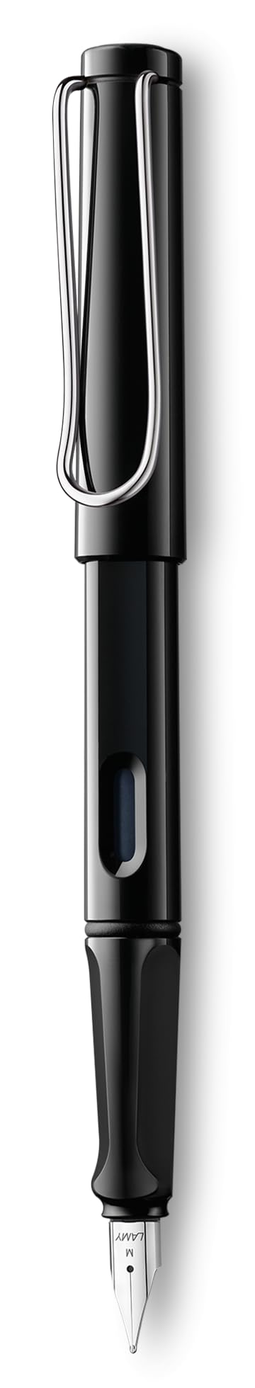Lamy Safari Fountain Pen, Black Broad Nib (L19B)