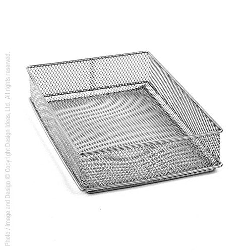 Design Ideas Mesh Drawer Store, Silver, 6 by 9-Inch (120949)