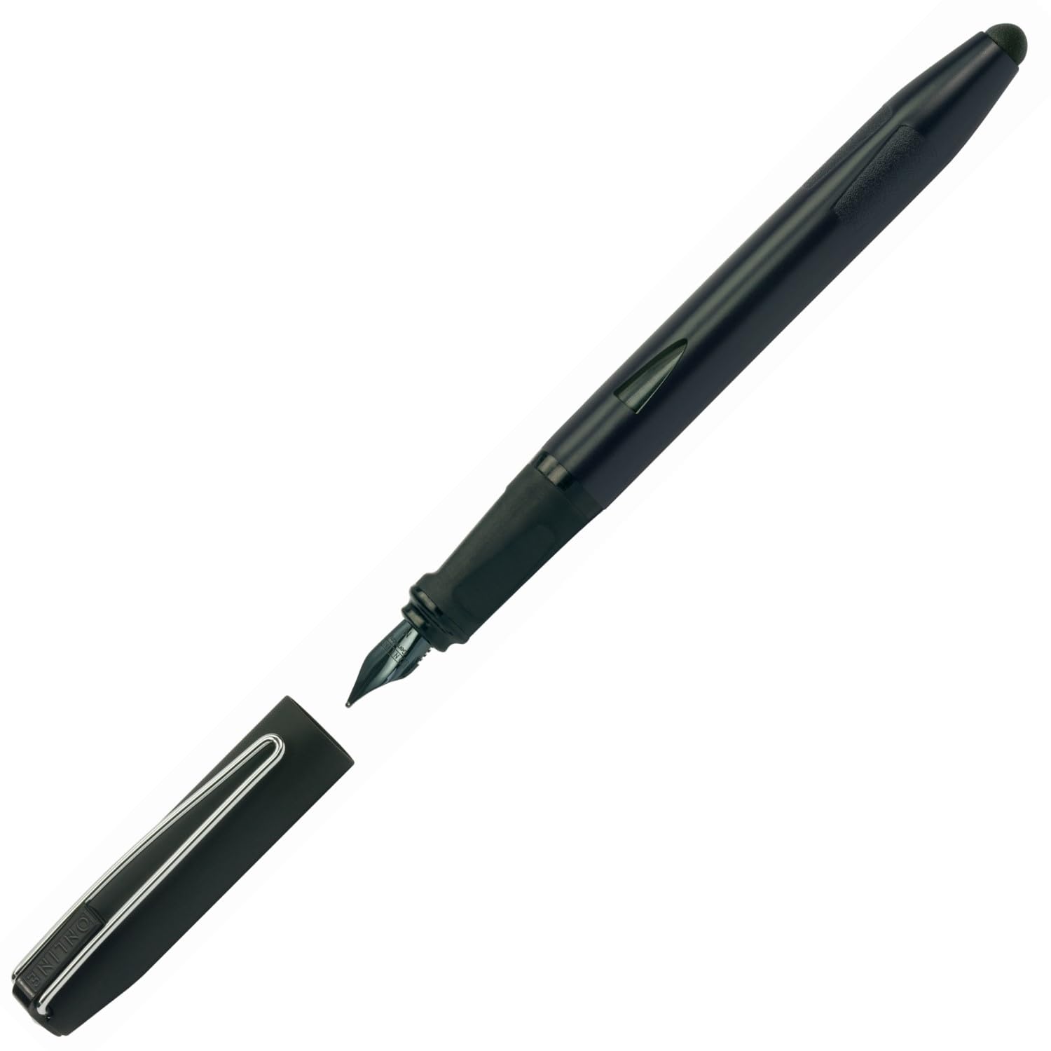 Online Fountain pen Switch Plus, ink cartridge fountain pen & touch pen, solid iridium nib size
