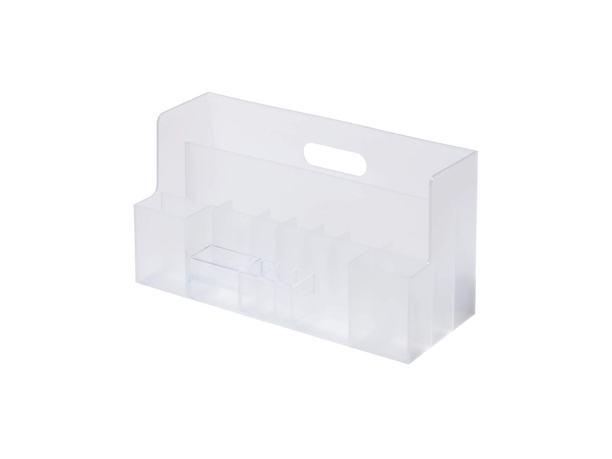 LIKE-IT MX-03 Storage Case, Organizer, Wide, Approx. Width 13.4 x Depth 5.2 x Height 7.2 inches (34