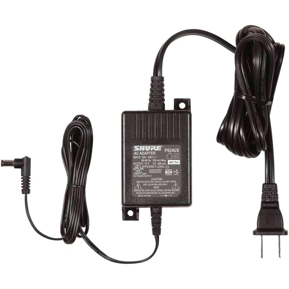 Shure PS24US Replacement Power Supply for Wireless Receivers