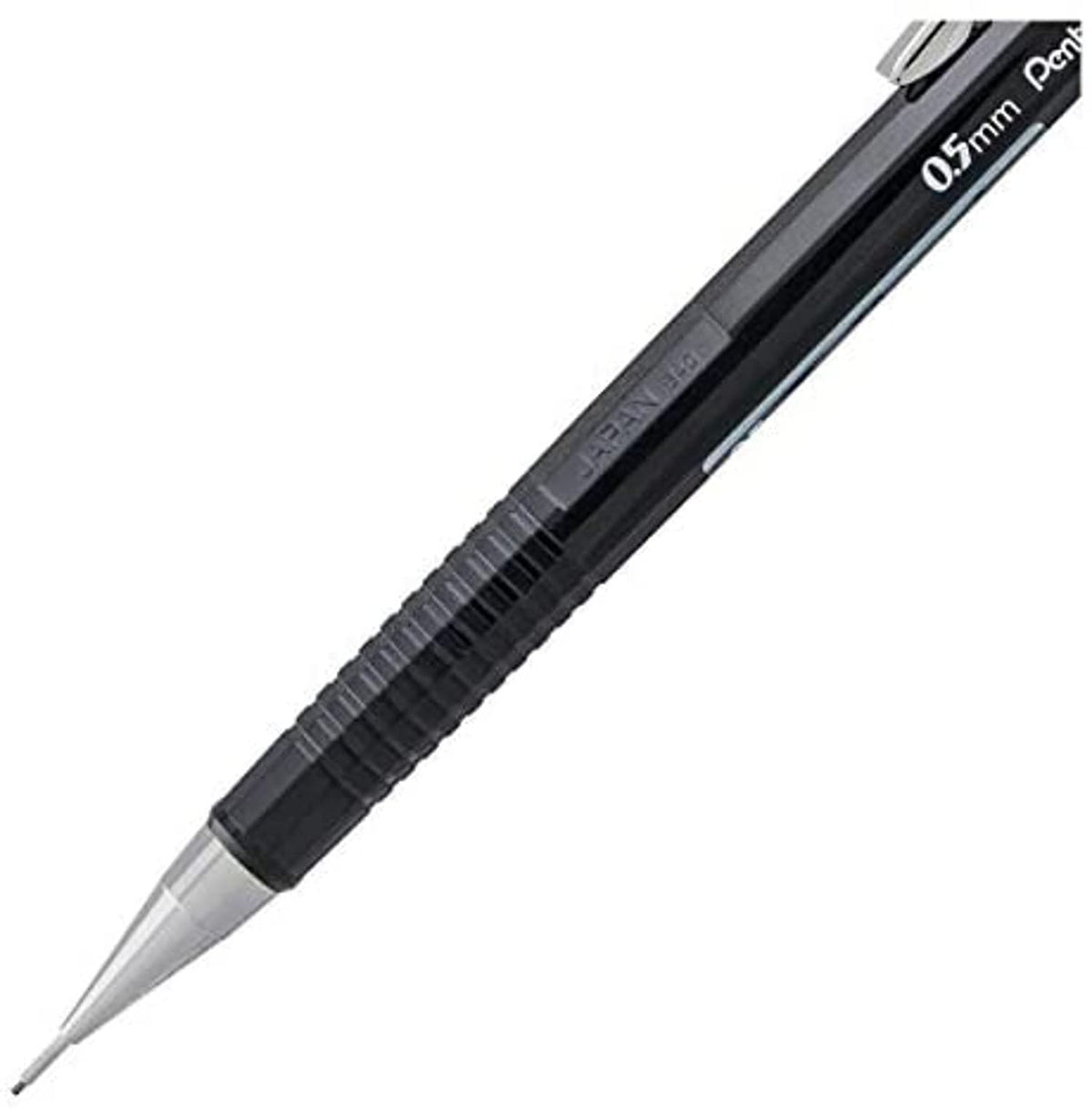 Pentel Sharp Mechanical Pencil 0.5mm, Pack of 5 Black Mechanical Pencils