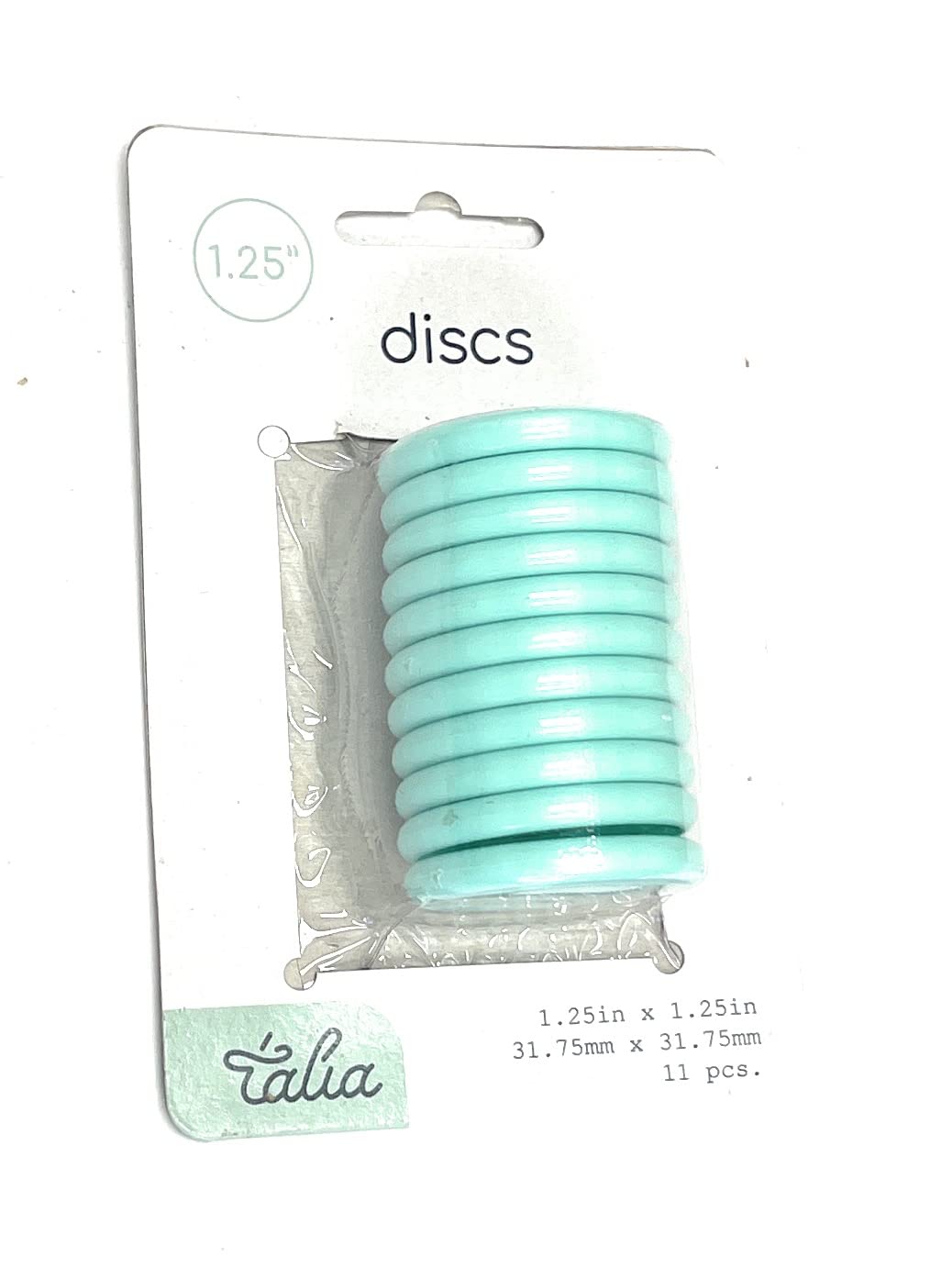 Talia Discbound Notebook - Discs (Summer Blue, 1.25inch)