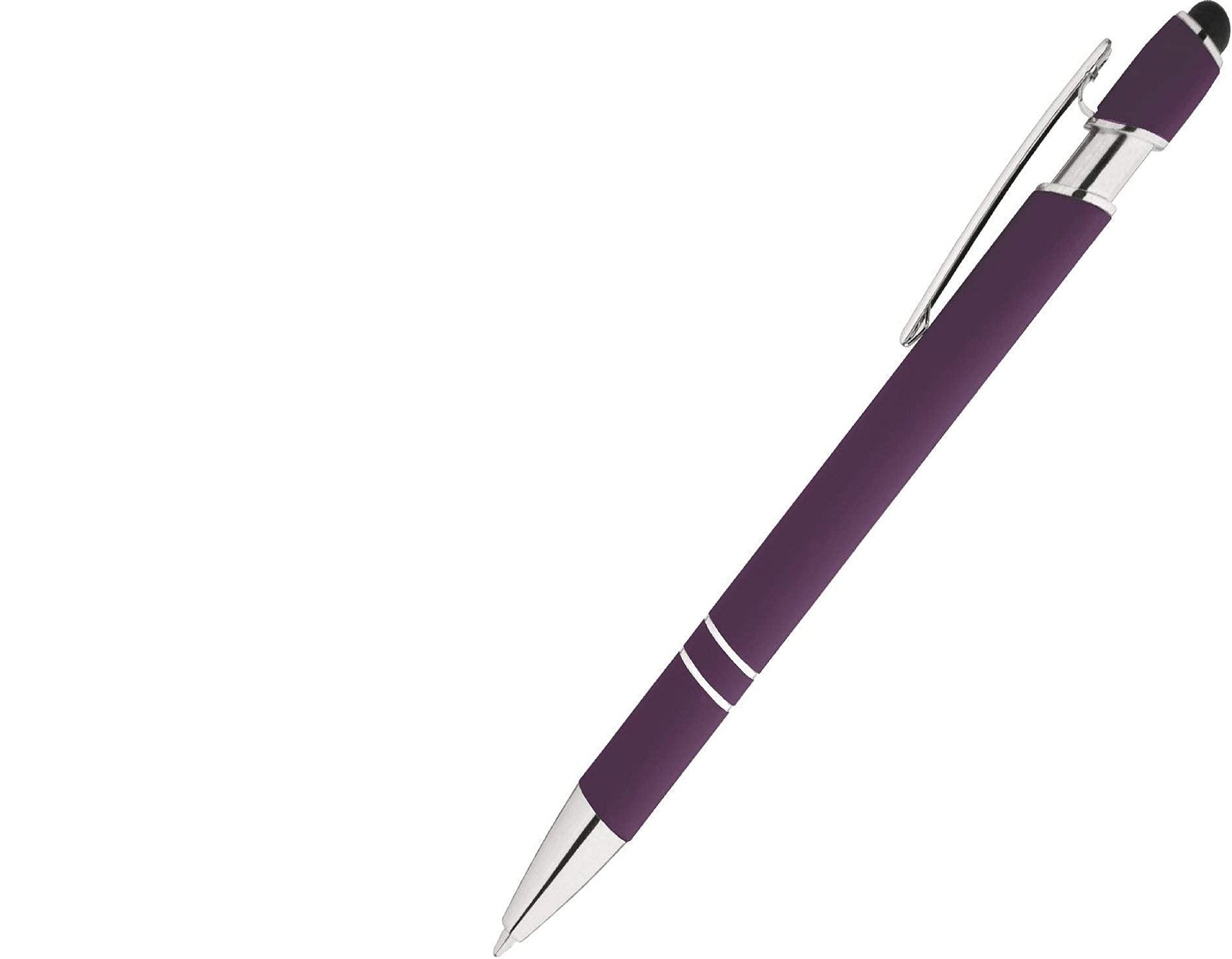 Express Pencils Rainbow Rubberized Soft Touch Ballpoint Pen with Stylus Tips a stylish, premium