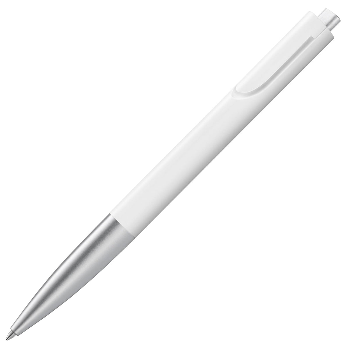 Lamy New Noto Matt White/Silver Ballpoint Pen