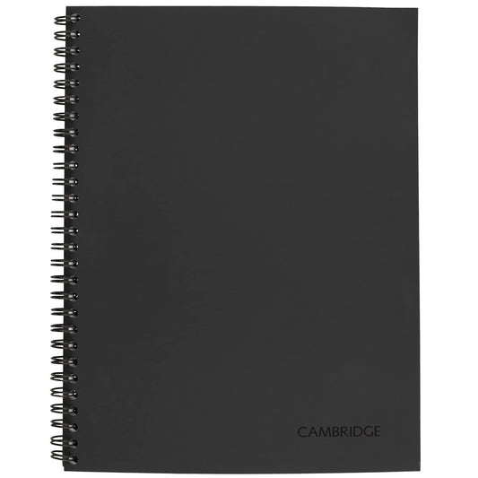 Cambridge Limited Business Notebook, Guided Meeting Notebook, Legal Ruled with Flexible Soft Touch