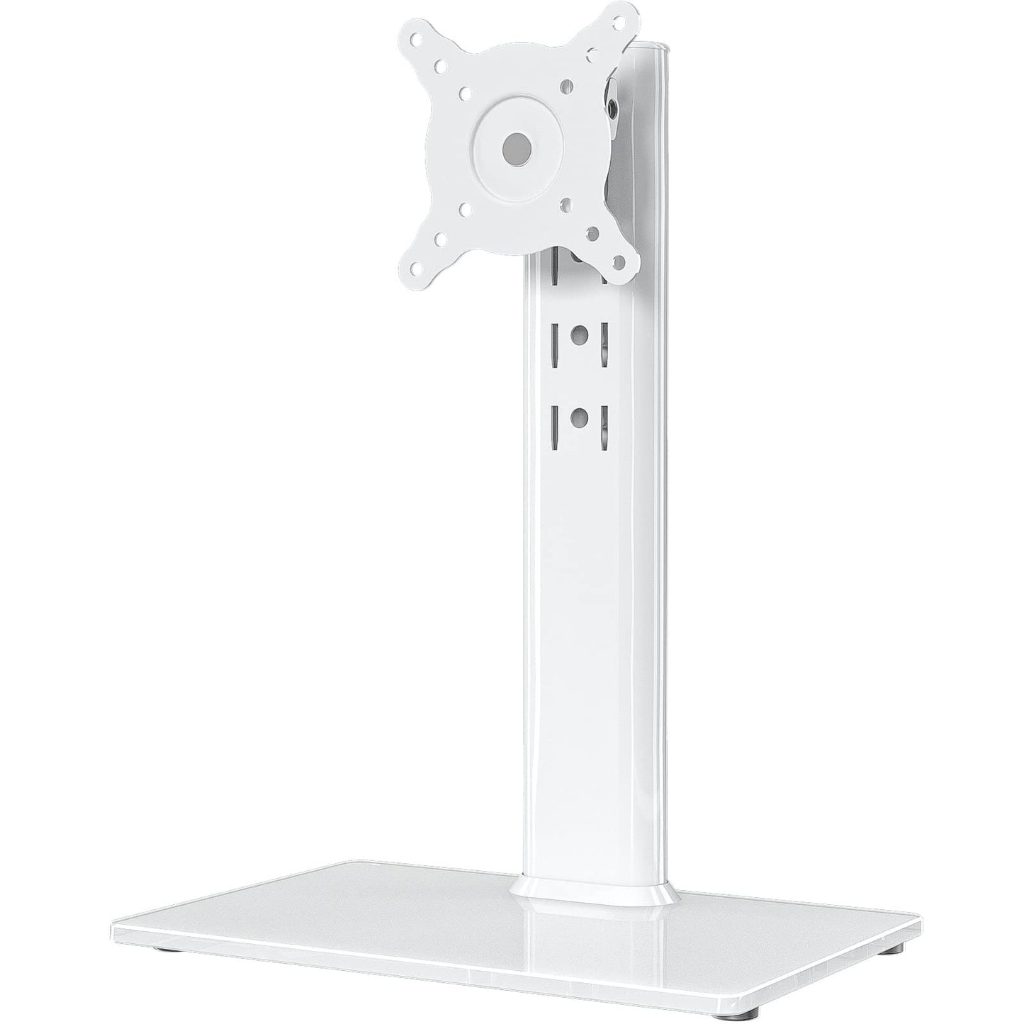 Hemudu Single LCD Computer Monitor Free-Standing Desk Stand Riser for 13 inch to 32 inch Screen