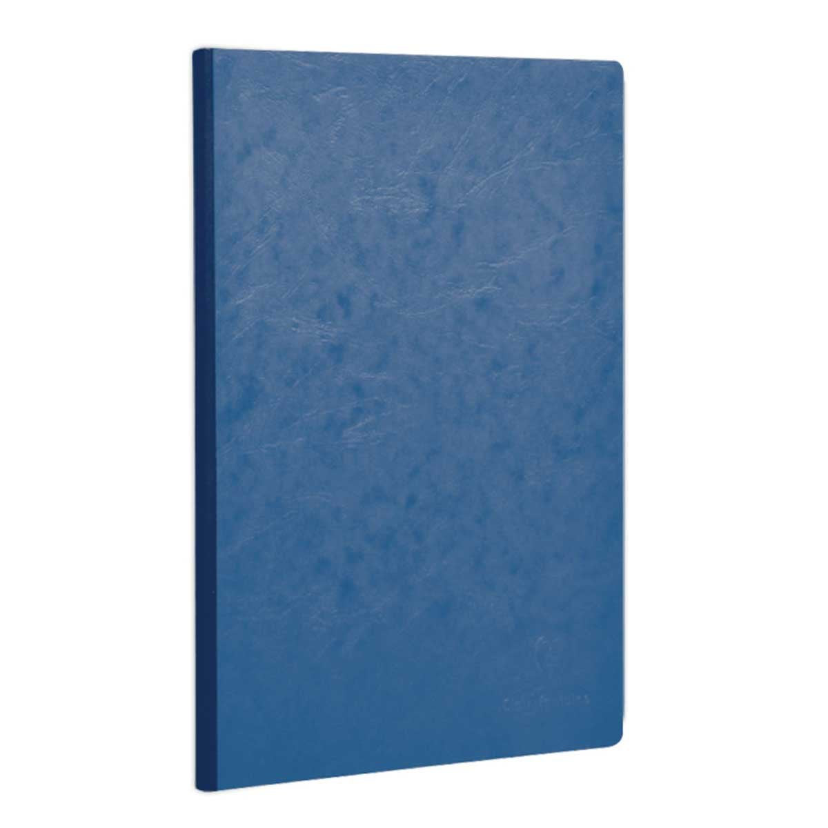 Clairefontaine 'Age Bag' Clothbound Notebook, A5, Lined, 192 Pages - Blue