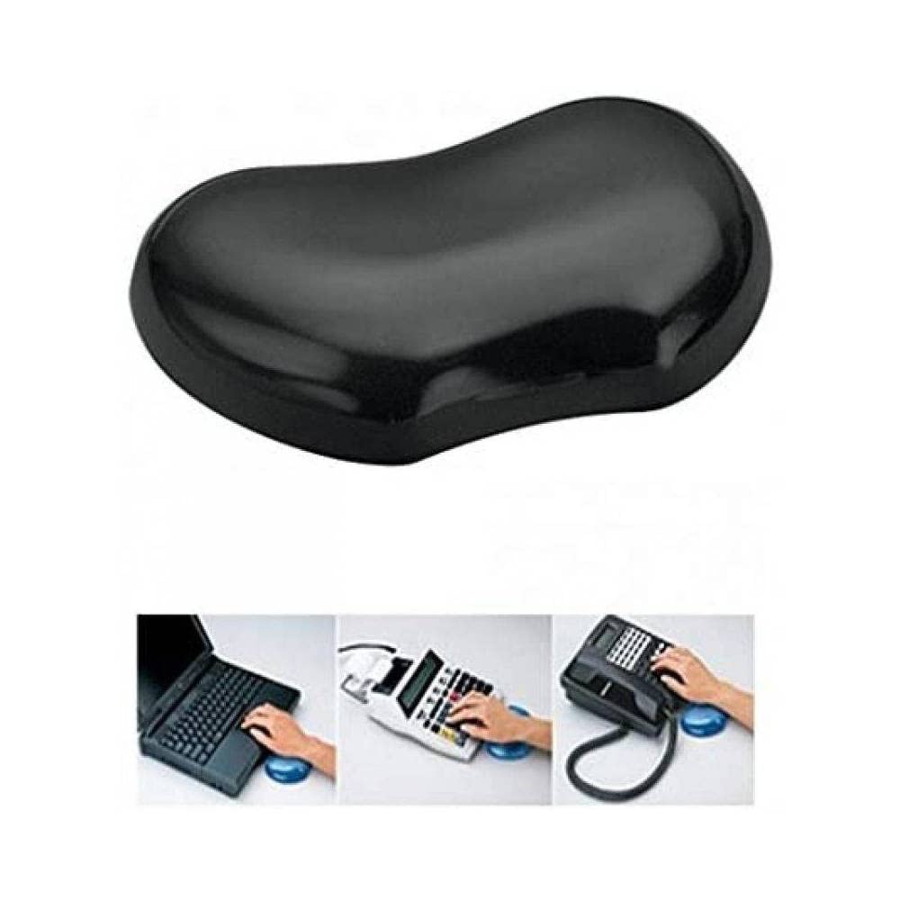 Fellowes Wrist Rest - Crystals Gel Wrist Rest with Non Slip Rubber Base - Ergonomic Mouse Mat Wrist