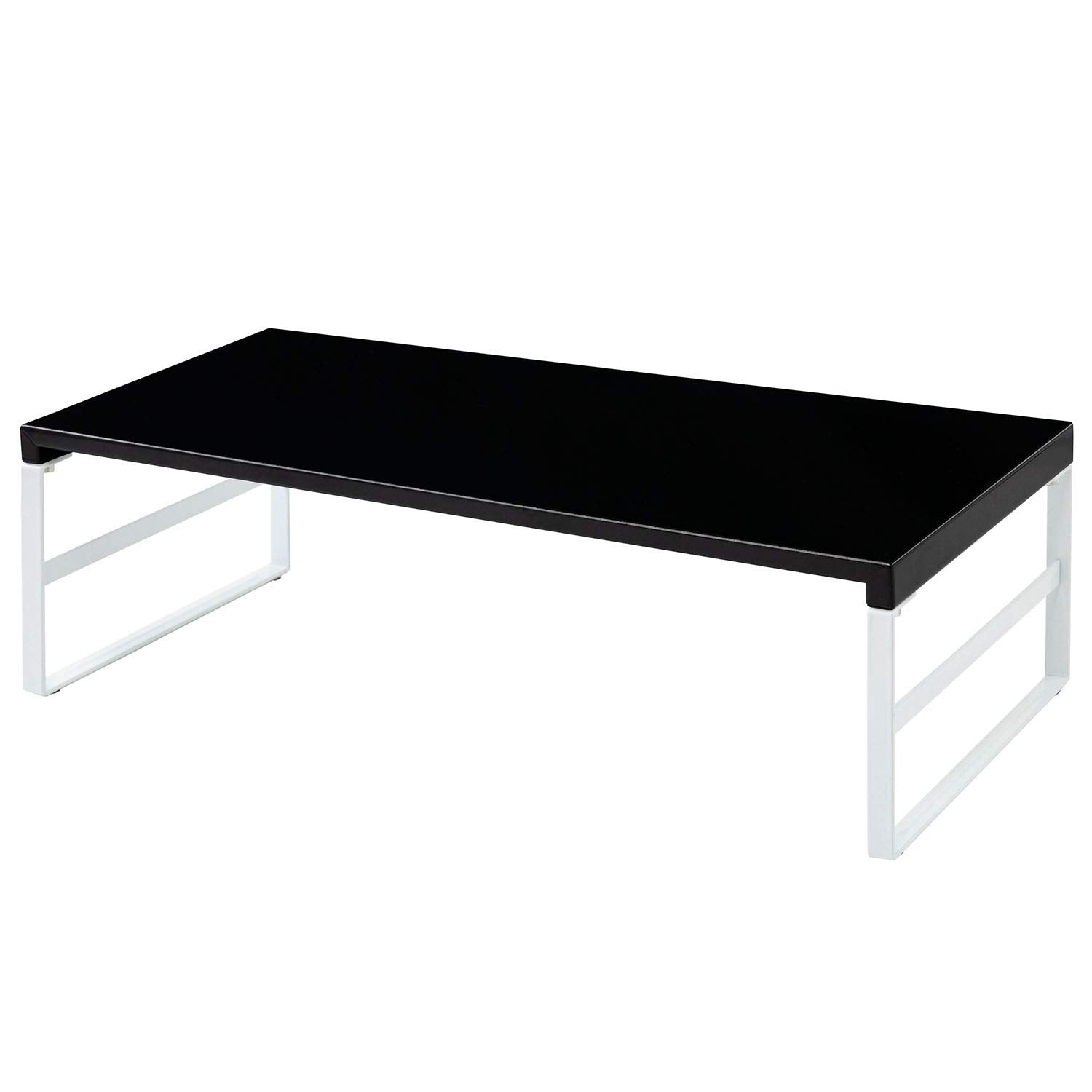 LIHIT LAB Desktop Stand, Sturdy Steel Stand for Laptop/Computer Monitor, 9.8 x 23.2 x 6.3 inches