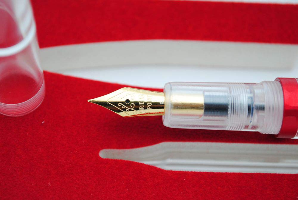 czxwyst M2 Large Ink Capacity Eyedropper Fountain Pen Eye Dropper Filling Pen Set for