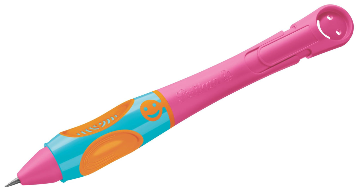 Pelikan Griffix Right-Handed Printing Pencil with HB Lead, Lovely Pink