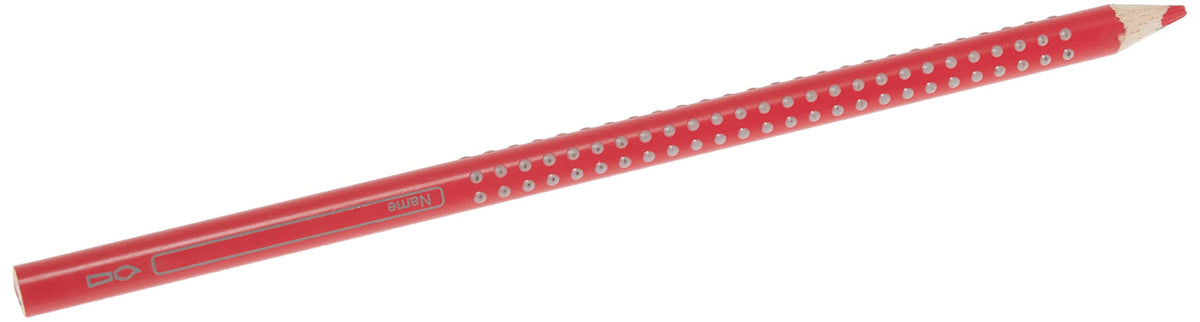 Faber-Castell F112421 Colour Grip Crayon, Red