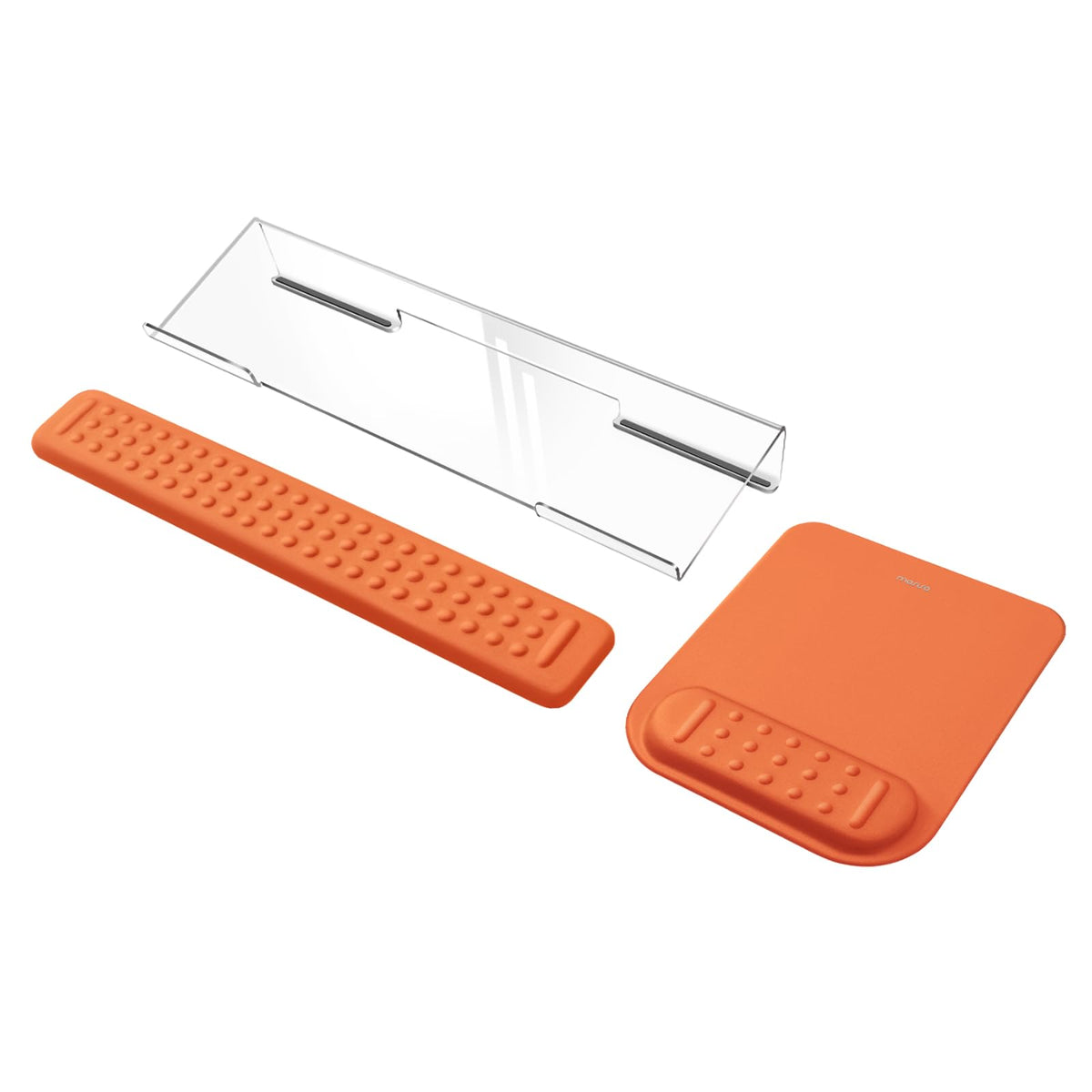 MOSISO Keyboard Stand&Wrist Rest Support for Keyboard &Mouse Pad Set