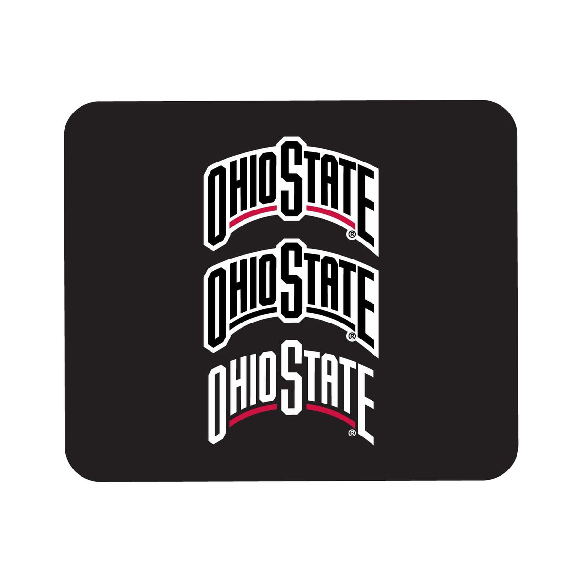 Mouse Pad, Fabric, Ohio State University Standard/Triple Wordmark