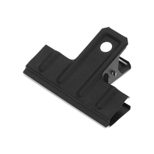 Coideal Black Metal Bulldog Clips 3 Inch – 10 Pack Large Binder Paper Clamps for Office Files