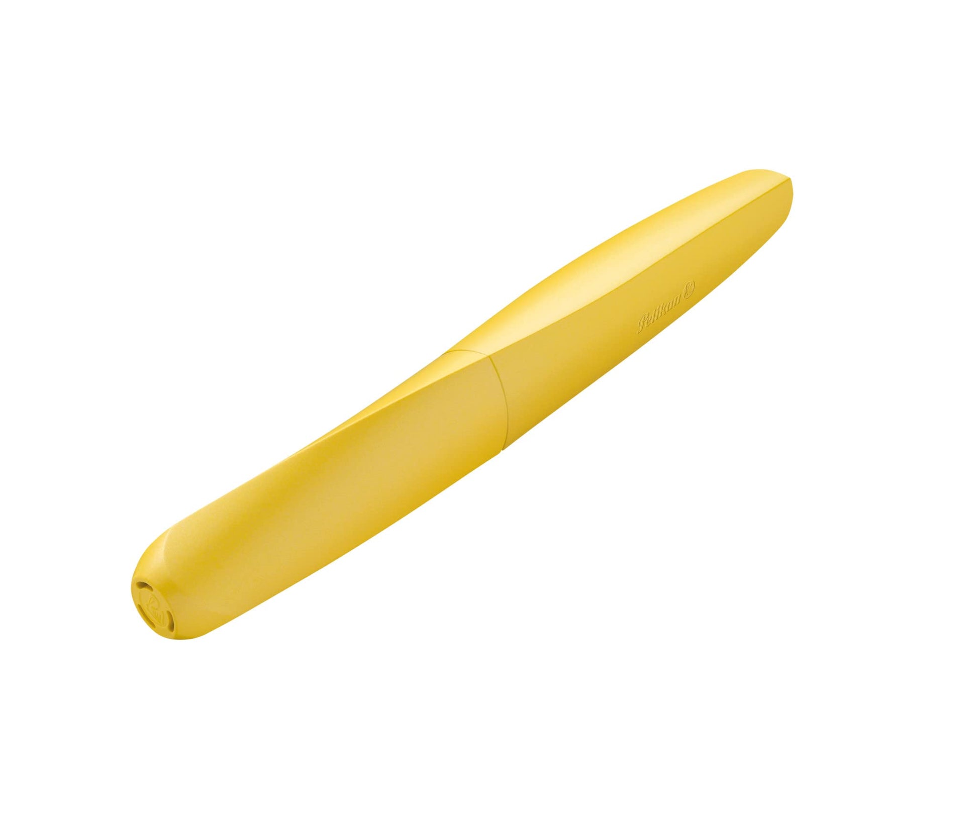 Pelikan Twist Fountain Pen with 2 Ink Cartridges, Medium Nib, Bright Sunshine, Blister Card (820219)