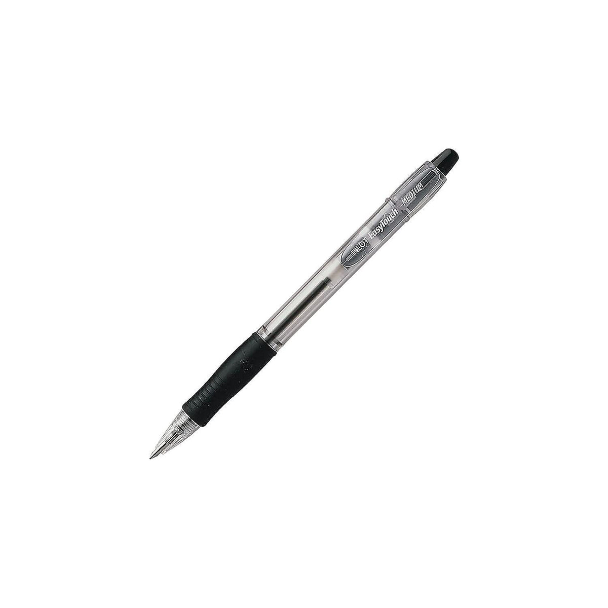 Pilot EasyTouch Retractable Ball Point Pen, Medium Point, Black (Pack of 12 Pens)